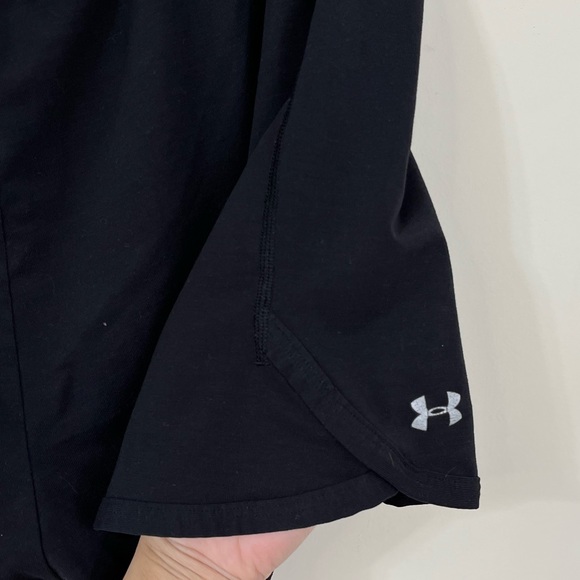 Under Armour Black Printed UA Waistband Athletic Shorts - Picture 3 of 6